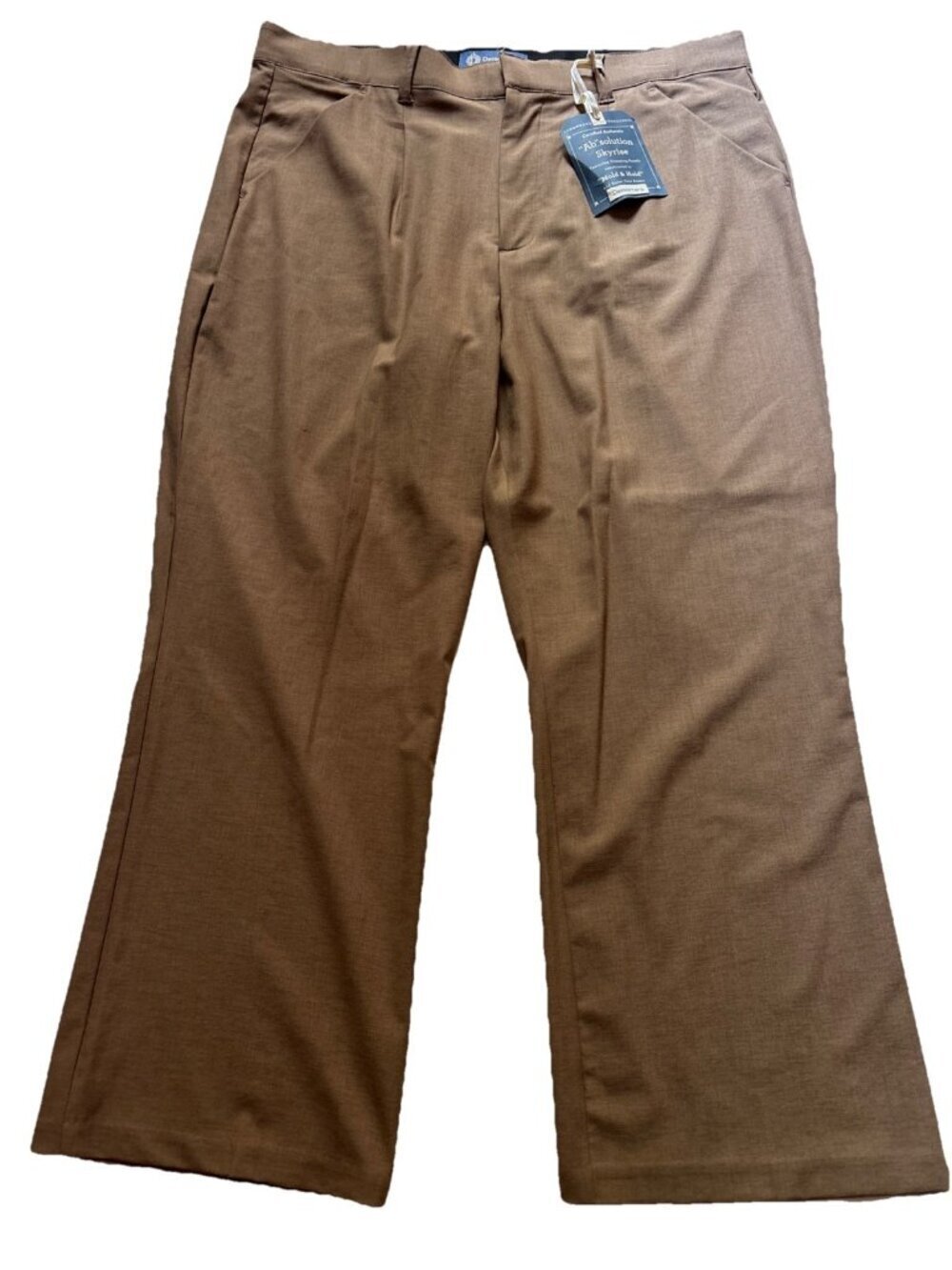 Democracy Brown Thin Dress Pants Size 16 NWT Curve Equality